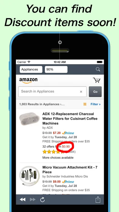 Capturas de tela do Discount Shopping for Amazon