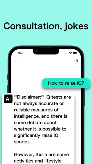 Screenshot di Gem AI - Chatbot