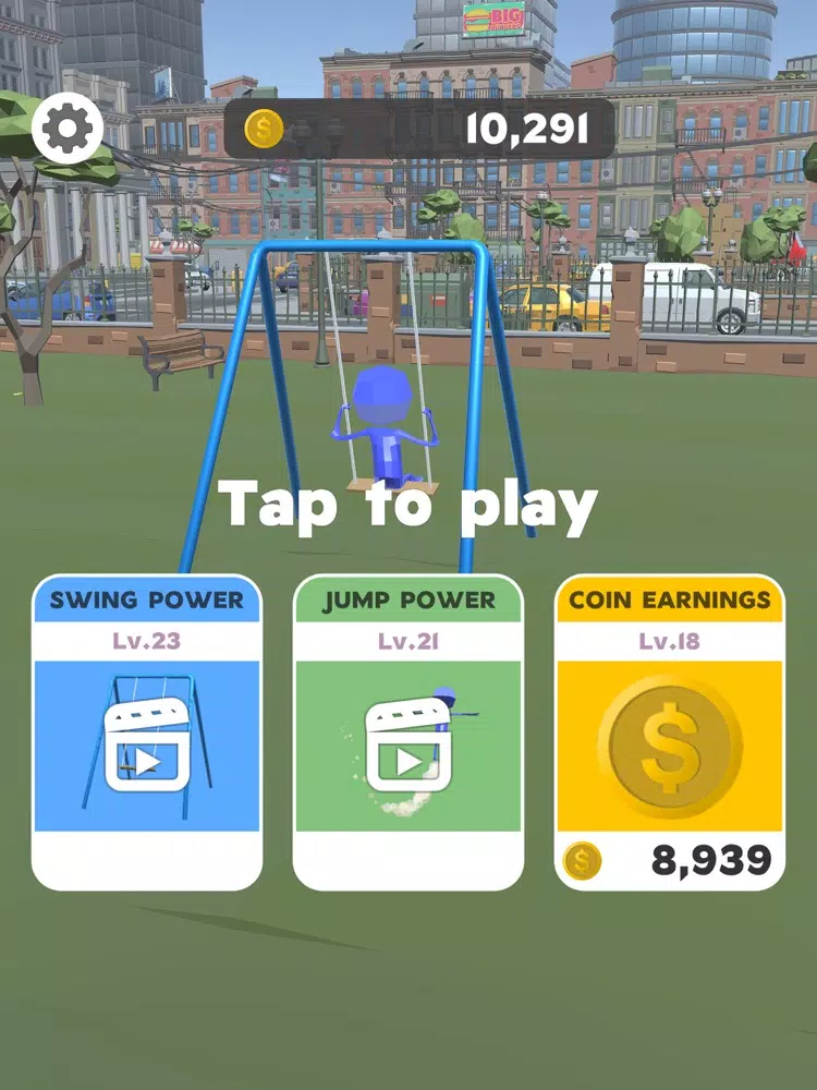 Screenshot di Farthest Swing Jump iPad 