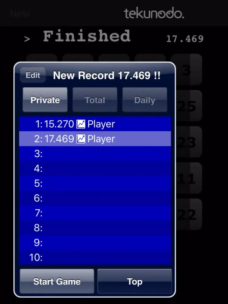 Touch the Numbers iPad  স্ক্রিনশট
