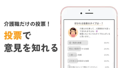 Capturas de pantalla de カイゴトーク by シゴトーク