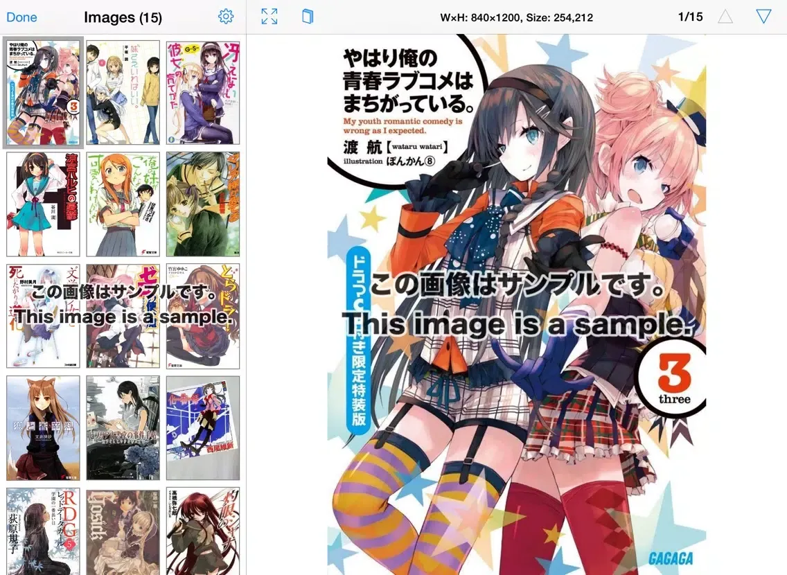 Capturas de pantalla de TSRBooks - Japanese Book Surfing Ranobe Standard Edition iPad 