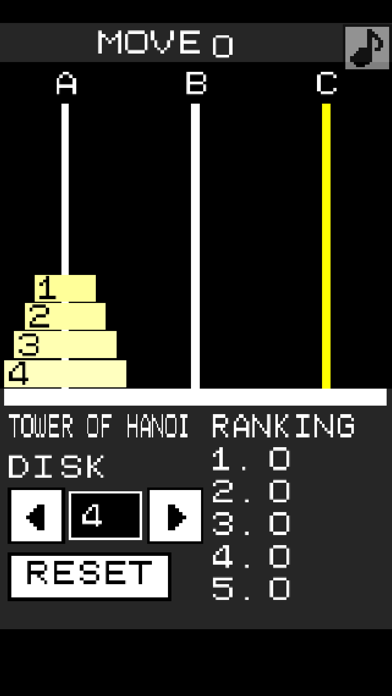 Tower of Hanoi[Simple] স্ক্রিনশট