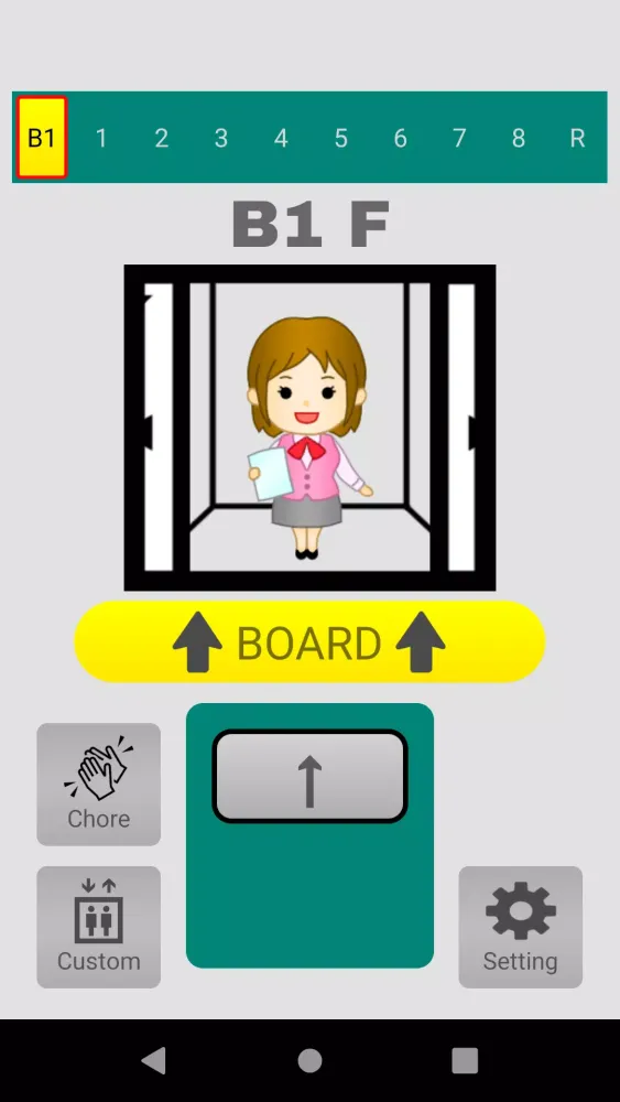 Tangkapan skrin Elevator Simulator for Kids