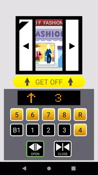 Tangkapan skrin Elevator Simulator for Kids