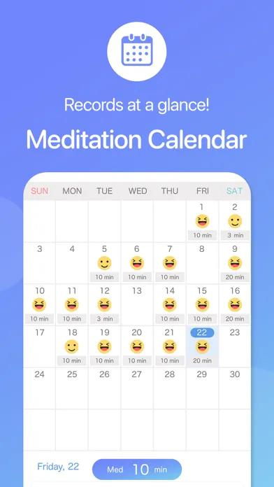 Tangkapan skrin Meditation Timer: Bell & Music