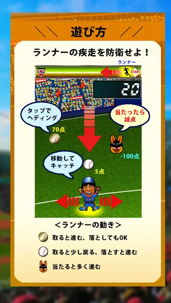 Heading The Baseball U-NO应用截图