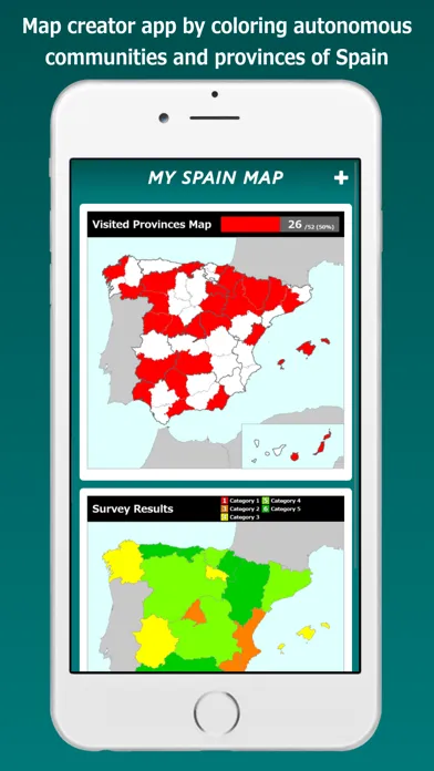 My Spain Map Screenshots