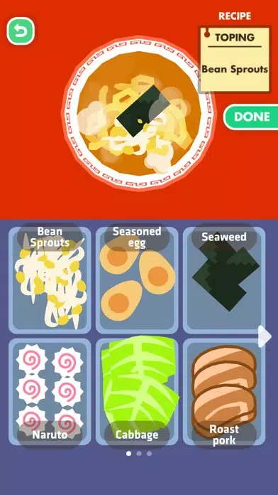 Tangkapan layar My Ramen Bar