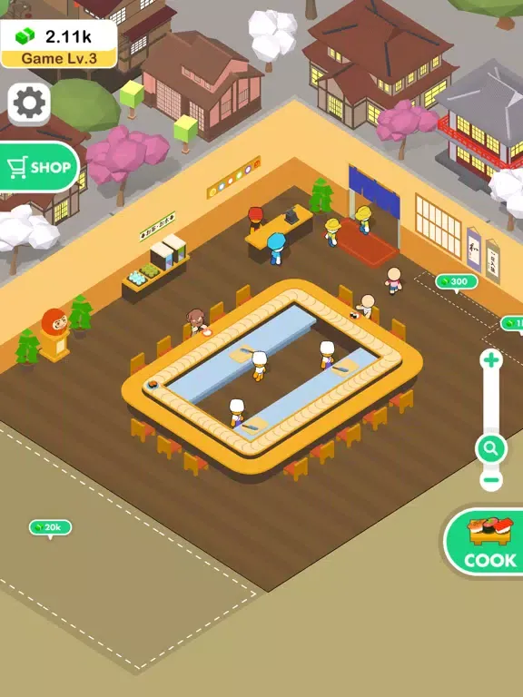 ภาพหน้าจอของ My Sushi Bar 3D iPad 