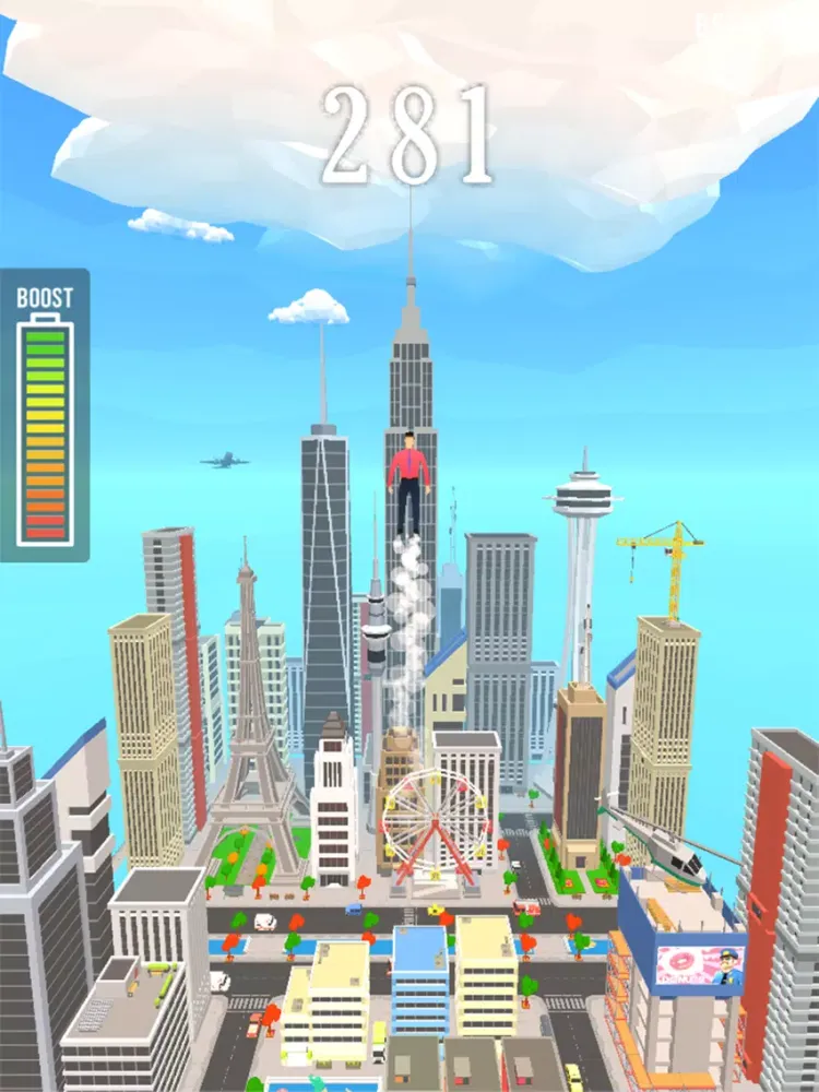 تصاویر Trampoline Man iPad 