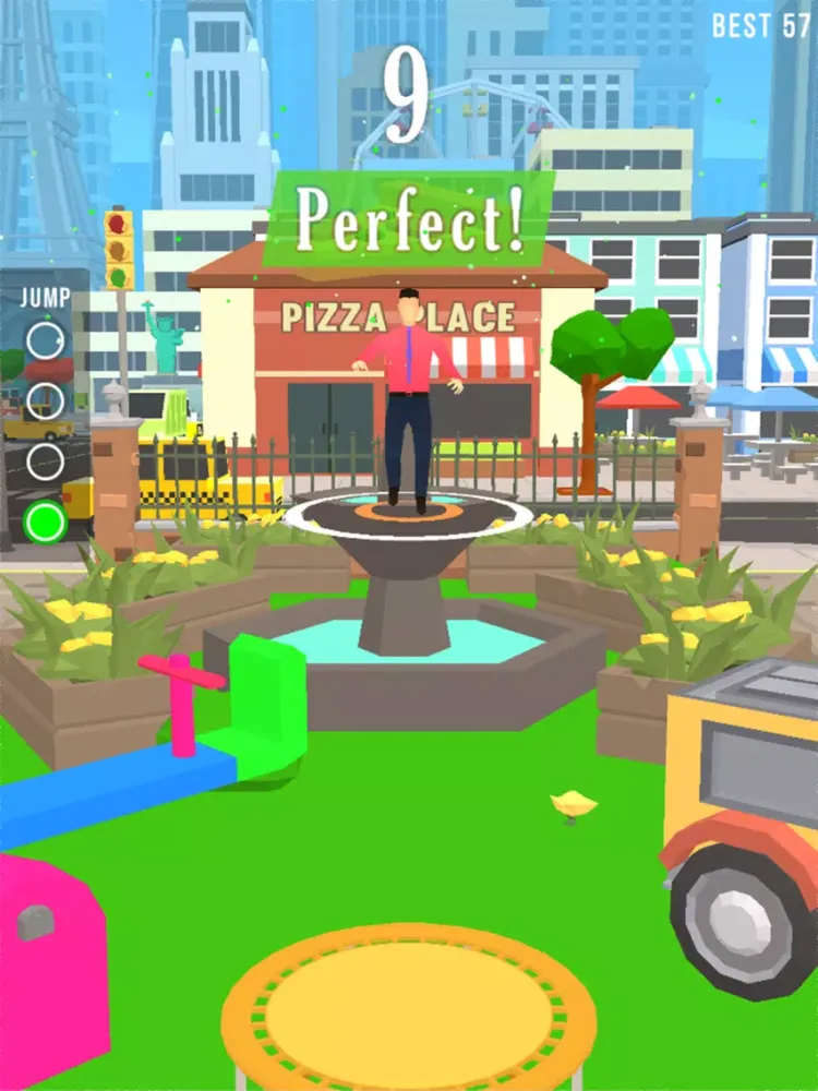 تصاویر Trampoline Man iPad 