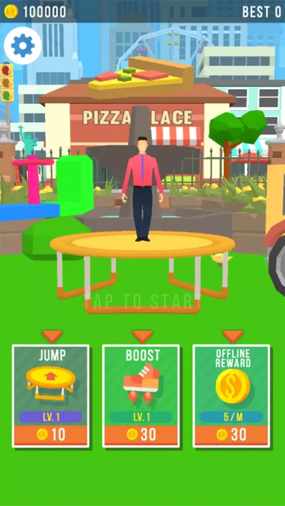 تصاویر Trampoline Man
