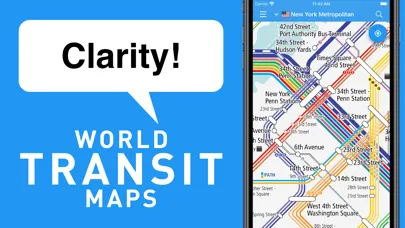 Captures d'écran de World Transit Maps