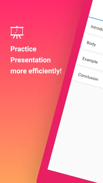 Screenshot di Presentation Timer Plus