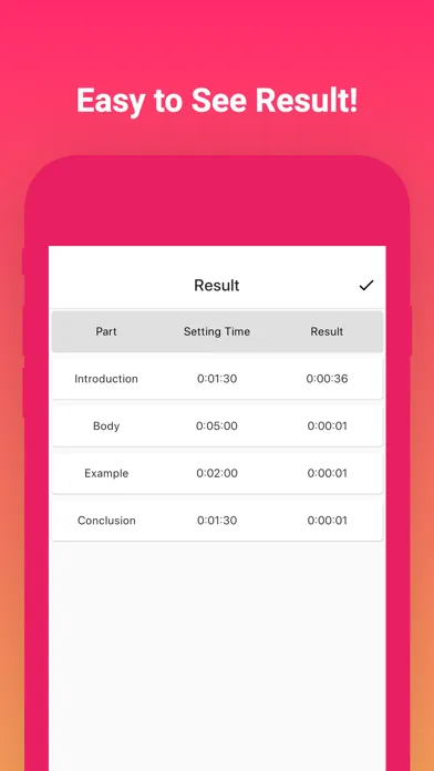 Screenshot di Presentation Timer Plus