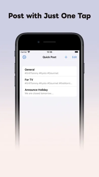 Quick Post Manager سکرین شاٹس