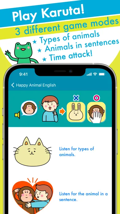 Ảnh chụp màn hình của Happy Animal English