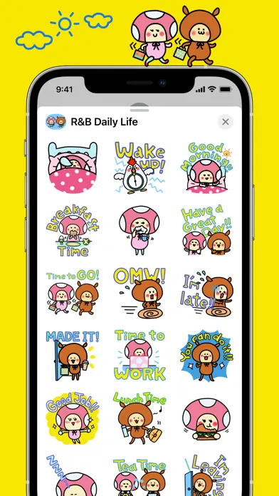Tangkapan skrin Rosemary and Bear: Daily Life