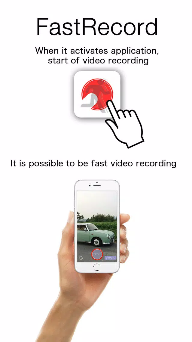 FastRecord - moment recording - स्क्रीनशॉट