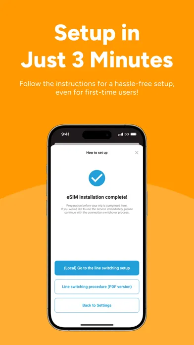 trifa - Travel eSIM Store App Screenshots