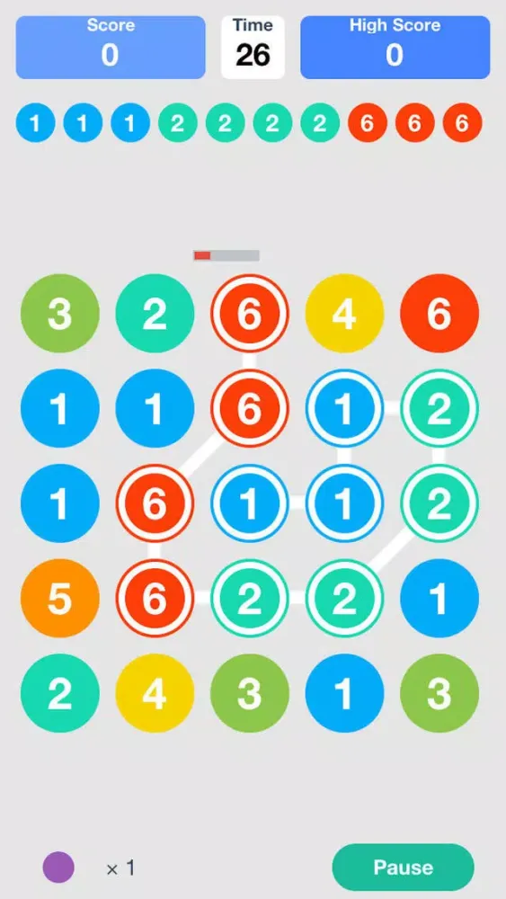 iLine〜Link × Pop PuzzleGame〜應用截圖