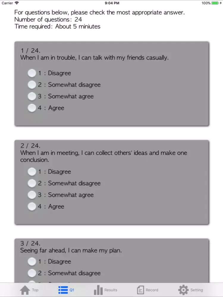 تصاویر Daily Life Skills Scale iPad 