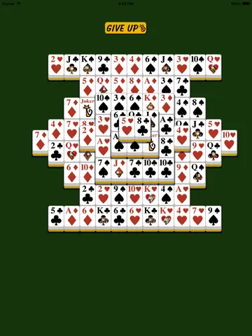 Tangkapan layar Thoroughly Card Tile Solitaire iPad 