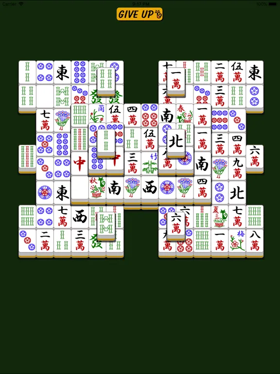Mahjong Tile Solitaire iPad  Screenshots
