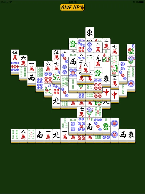 Mahjong Tile Solitaire iPad  Screenshots