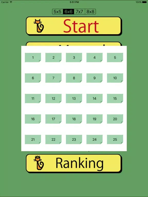 Tangkapan skrin Nurikabe puzzle iPad 