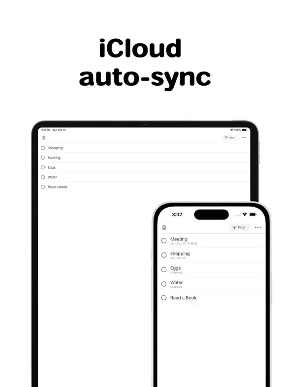 Minimal To Do List - miniToDo iPad 應用截圖