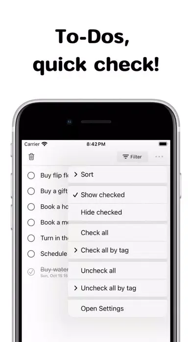 Minimal To Do List - miniToDo應用截圖