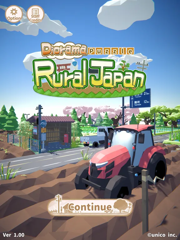 Diorama Puzzle - Rural Japan iPad  Screenshots