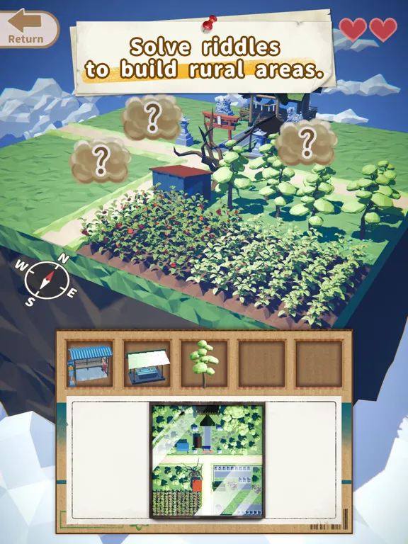 Diorama Puzzle - Rural Japan iPad  Screenshots
