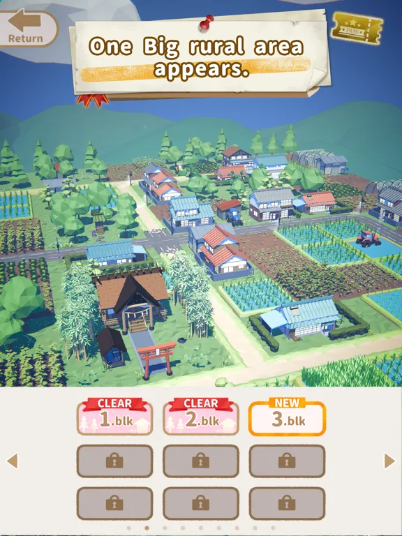 Diorama Puzzle - Rural Japan iPad  Screenshots