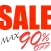 Today’s Deals, Max 90% OFF !