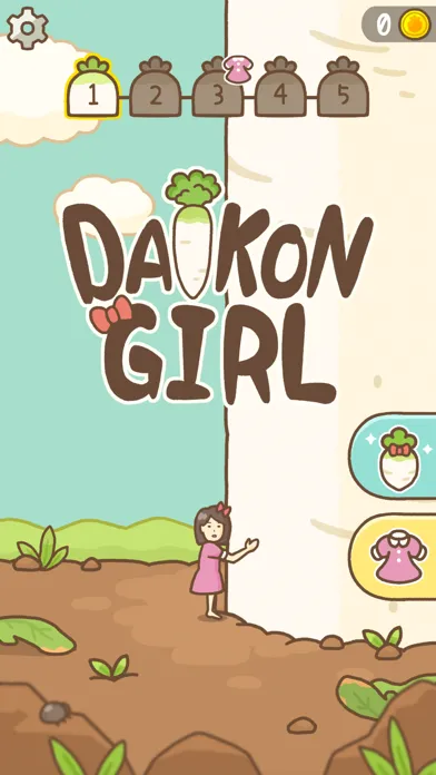 Captures d'écran de DAIKON GIRL