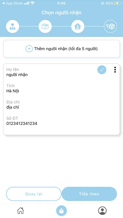 Ảnh chụp màn hình của Vận Chuyển Thảo Nhi