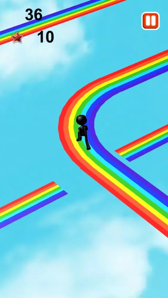 Rainbow Run! Screenshots