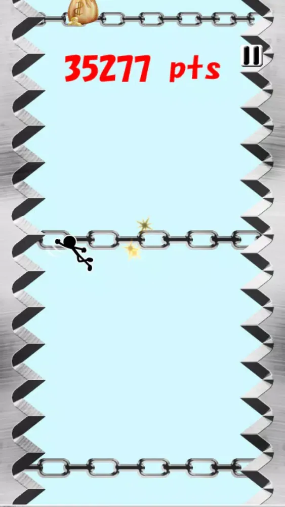 Capturas de tela do Zigzag Jump
