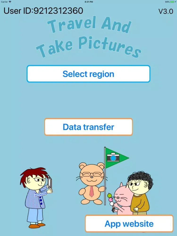 Travel And Take Pictures iPad  スクリーンショット