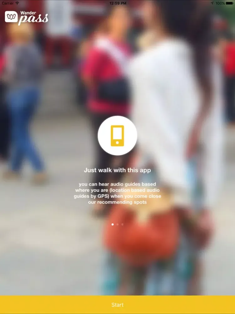 Wanderpass iPad  Ekran Görüntüleri