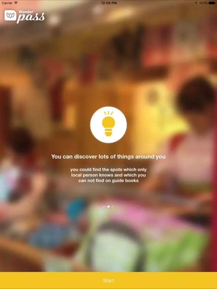 Wanderpass iPad  Ekran Görüntüleri