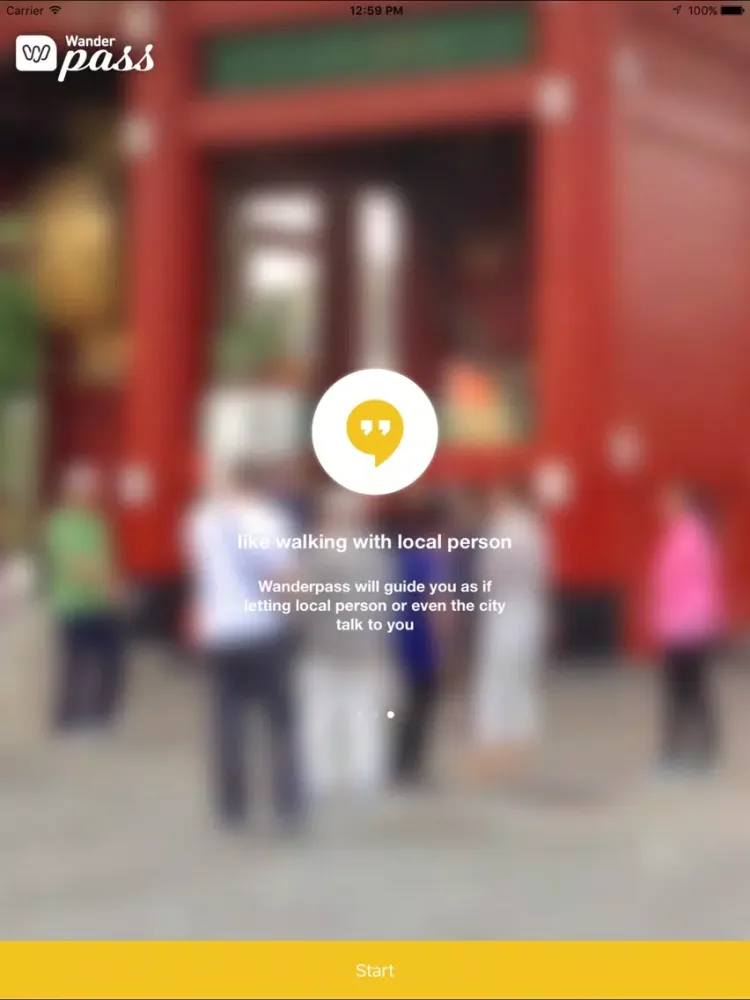 Wanderpass iPad  Ekran Görüntüleri