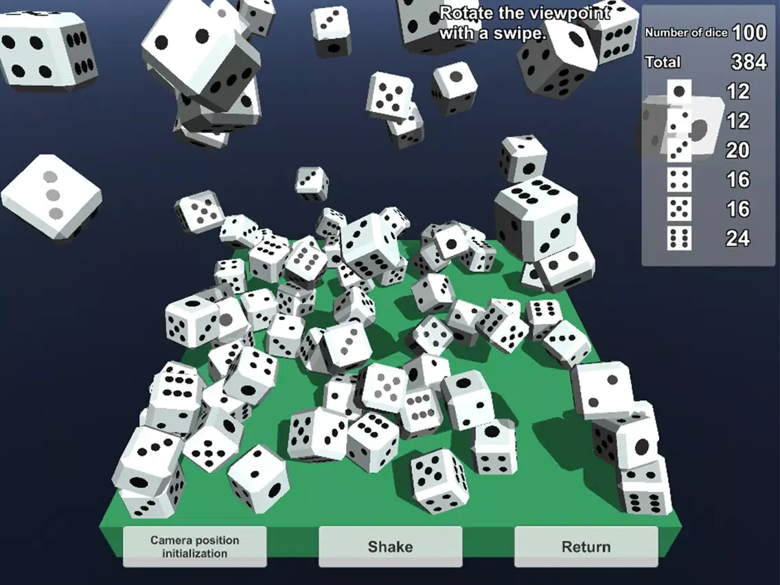 Dice 3D iPad  سکرین شاٹس
