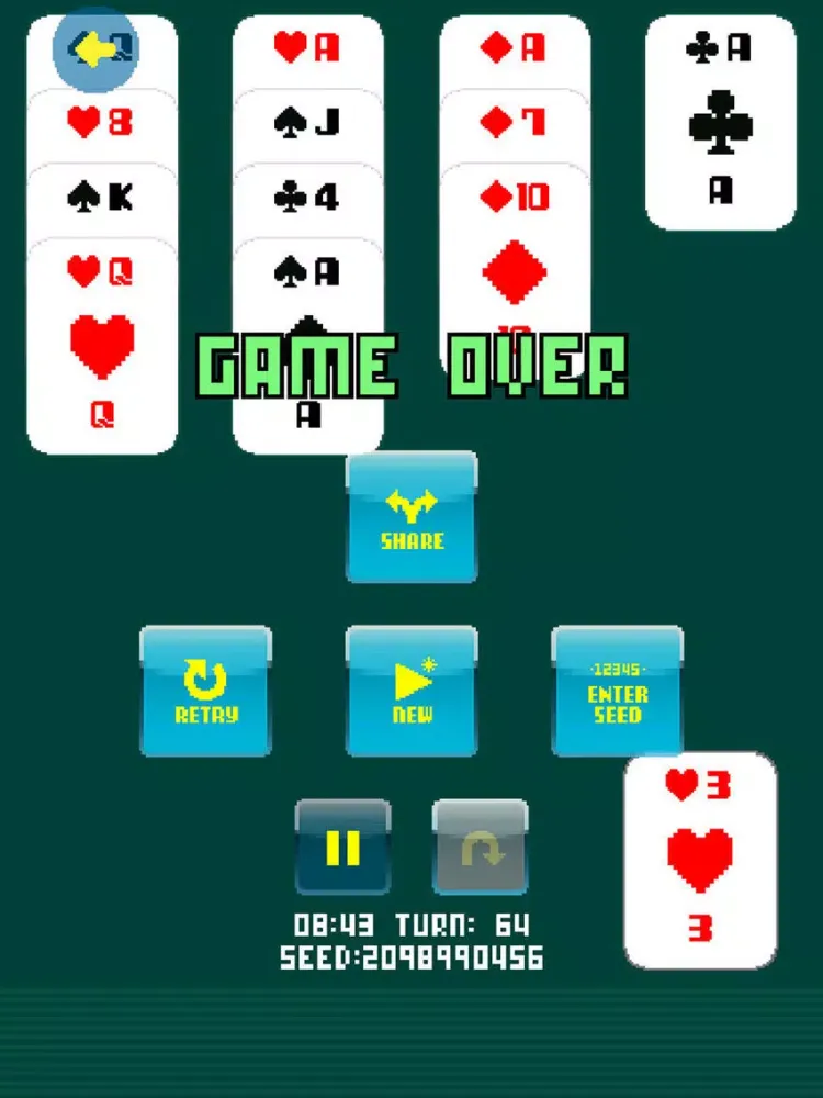 Solitaire - Law of the jungle iPad 應用截圖