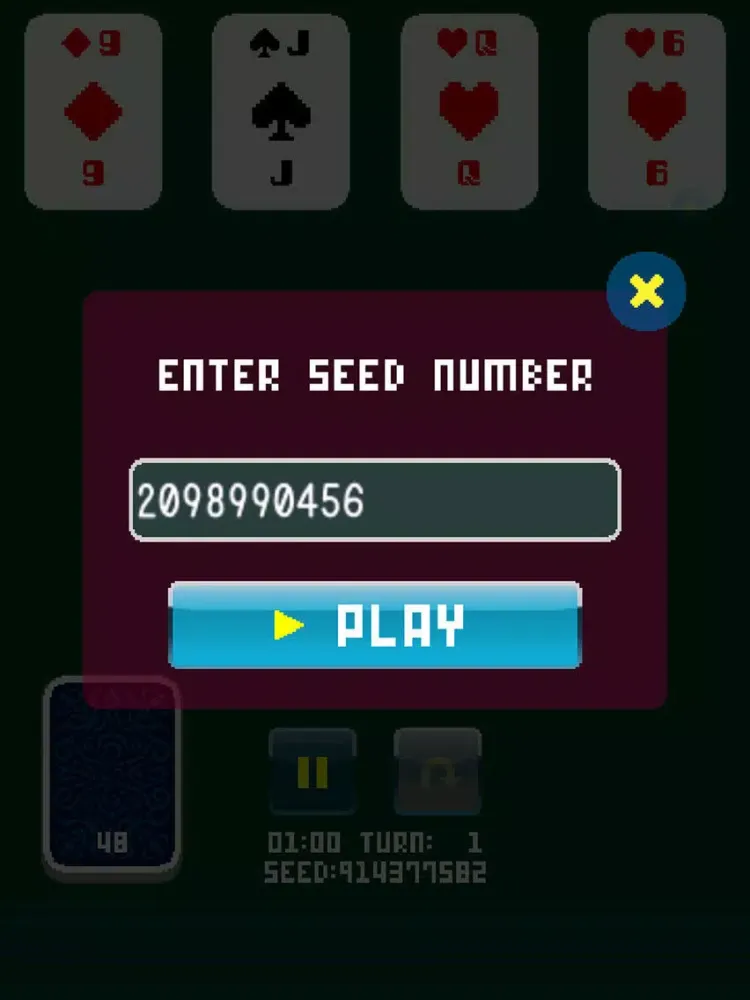 Solitaire - Law of the jungle iPad 應用截圖