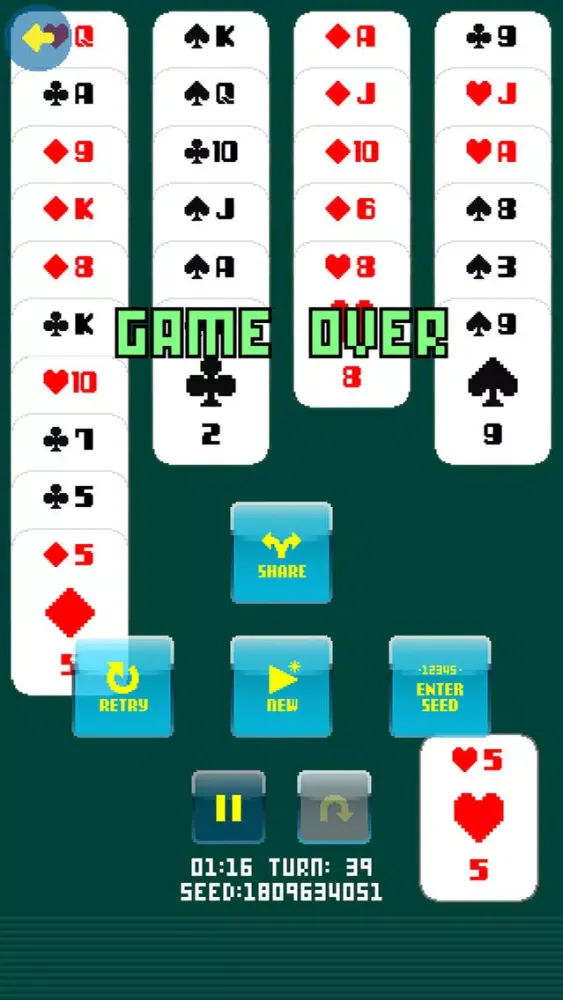 Solitaire - Law of the jungle應用截圖