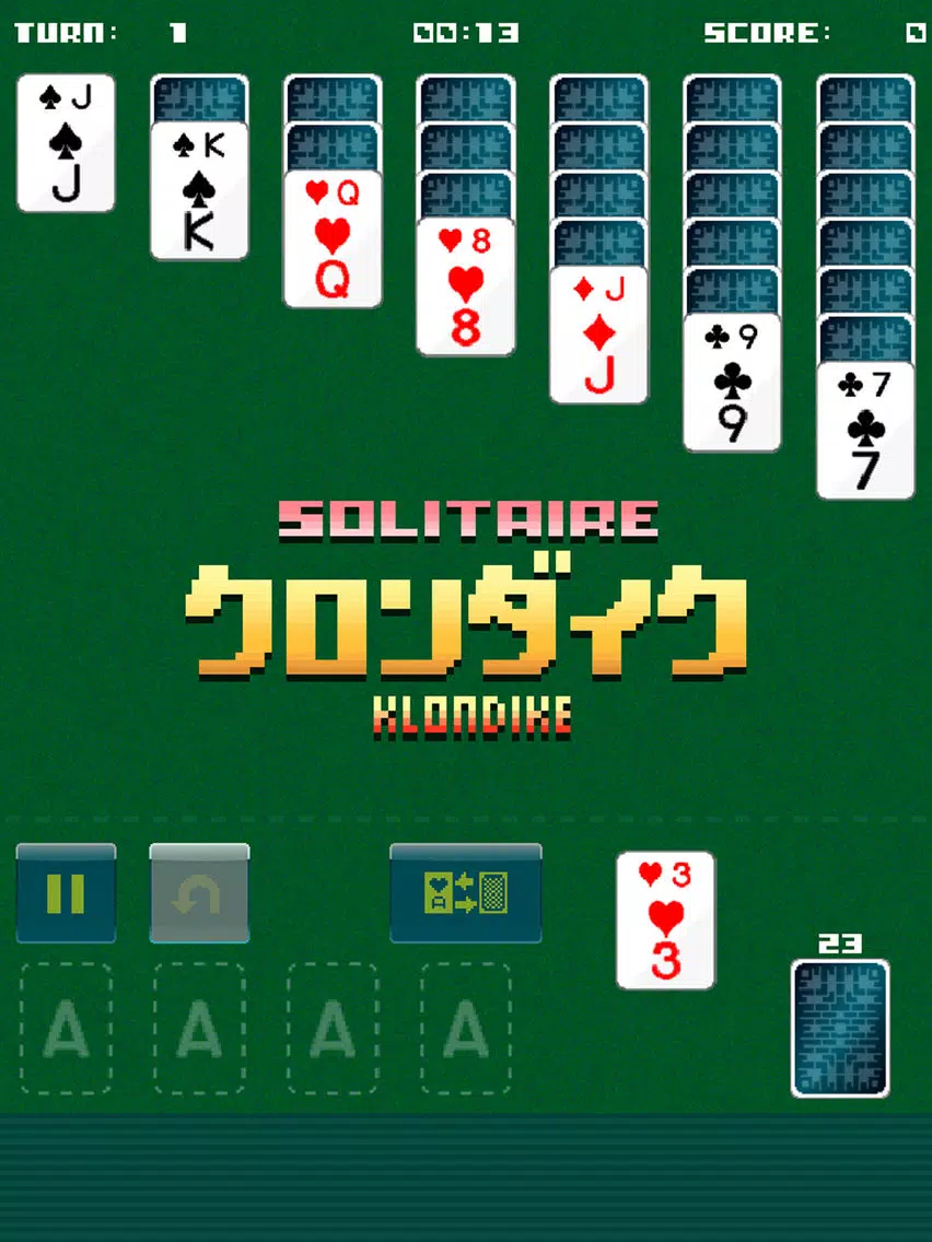 ภาพหน้าจอของ Wizard's Solitaire Klondike iPad 